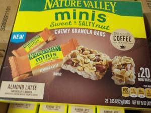 lot 285 image: 5 boxes Nature Valley Granola Bars...