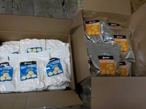 lot 288 image: Case of White Cheddar Popcorn and c...