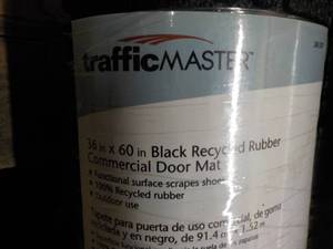 lot 308 image: Traffic Master 36 x 60 Rubber Floo...