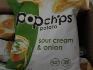 lot 314 image: 2 Cases Pop Chips Sour Cream and On...