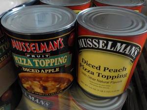 lot 323 image: 2 - 7.2 lb. Cans Musselmans Diced ...