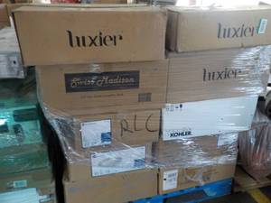 lot 327 image: Pallet Lot of Luxier Sinks and more...