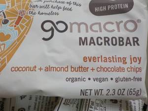 lot 328 image: 75 Gomacro Everlasting Joy protein ...