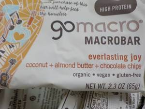 lot 330 image: 75 Gomacro Everlasting Joy protein ...