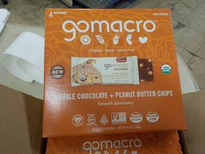 lot 336 image: 48 Gomacro Double Chocolate and Pea...
