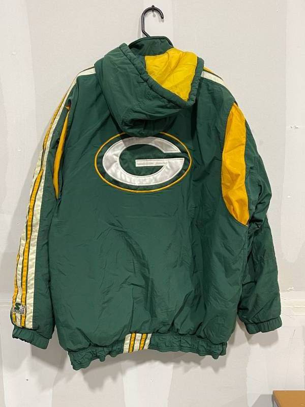 Green Bay Packer Winter Coat and Hoodie, Shop Items, Sporting Goods,  Commercial Items, and More