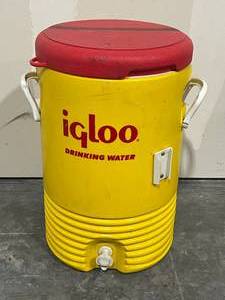 lot 13 image: 5 Gallon Igloo Water Cooler