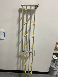 lot 14 image: Wall Mount Coat Rack