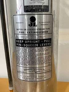 lot 38 image: Water Pressurized Fire Extinguisher