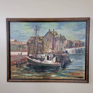 lot 30 image: Original Wands Painting signed by Artist