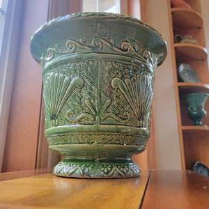 lot 182 image: Vintage Ceramic VasePlanter