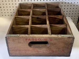 lot 3 image: Vintage Pepsi Cola Fargo, ND Would Create Approx 12 X 17
