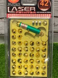 lot 118 image: 42 Tip Laser Pointer Cat Toy
