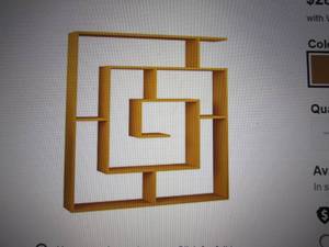 Ada Home Decor Tayse Modern Book sh...