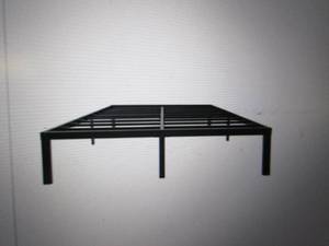 Zizen King size bed frame, open box...