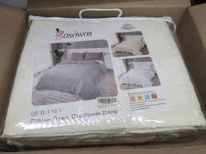 Fullqueen Quilt set, appears new, ...