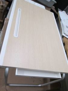 Laptop table, Chip on corner, open ...