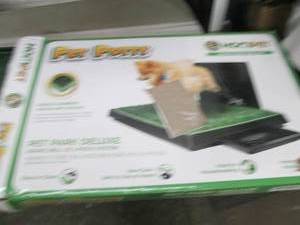 Pet Potty Grass Mat 30x20 open box...