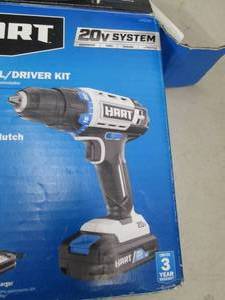hart 20 volt 38 drilldriver no ch...
