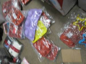 box full of rubber molds ...