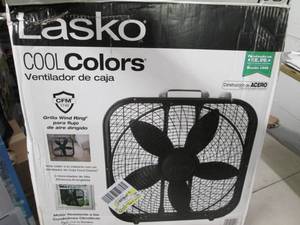 lasko cool colors black fan works b...