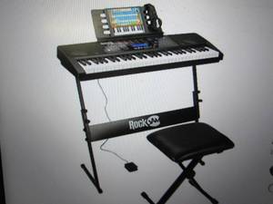 rockjam 761 61- key keyboard super ...