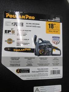 poulan pro 18 inch 42 cc chainsaw w...