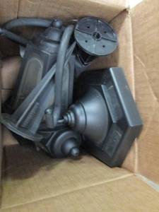 solar powered coach lantern open bo...