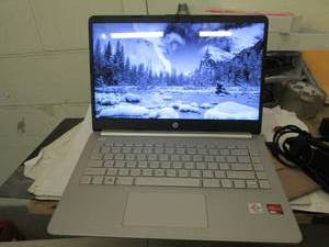 HP 14 laptop athlon 3050u laptop po...