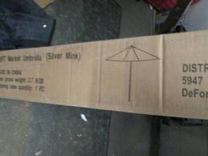 7.5 foot market umbrella tan ...