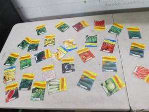 25 packets of seeds ...