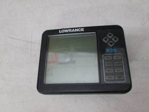 Lowrance x74 fish finder, no cords,...