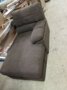 brown lounger ...