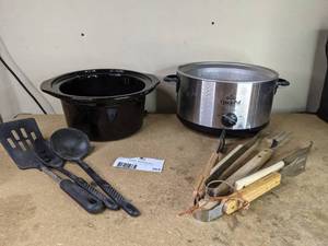 Rival Crockpot and Accesories