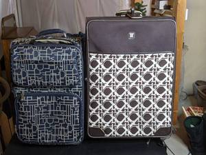 Designer Diane Von Furstenberg Large Travel Suitcases