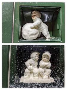 2 Collectible Christmas Winter Tales of The Snow Babies