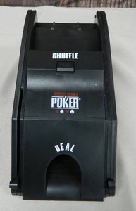 lot 10 image: World Series of Poker Automatic Card Shuffler & Poker Chips