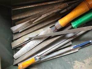 Screws, files & Bungee Cords