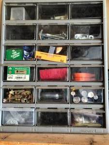 Set of 2 Organizational drawers & contents