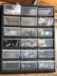 Set of 2 Organizational drawers & contents (set 2)