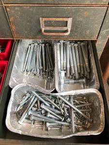 Screws, Connectors, hand tools