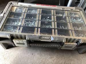 Husky 2 level Carry Container with Contents