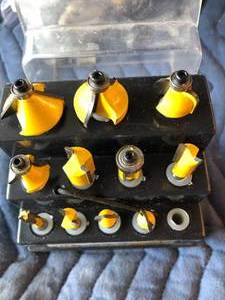11 pc. Carbide Tipped Bit Set