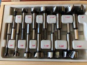 Router bits, Router guide bushing kit and bits