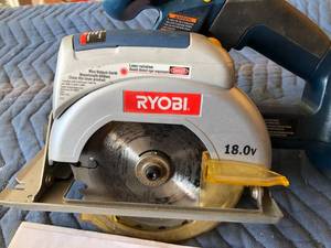 Ryobi 5.5 18v Laser Circular Saw