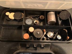 High Performance Rotary with case & Contents