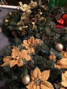 Christmas Wreaths & Sleds