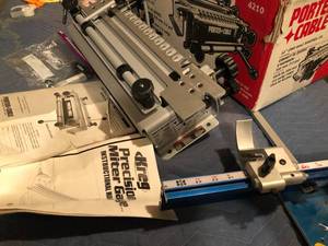Porter Cable 12 Dovetail Jig and Kreg Precision Miter Gauge