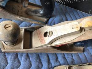 3 Wood Planers and Box of Sandpaper - Set 1