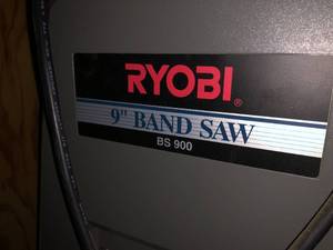Ryobi 9 Band Saw
